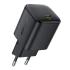 ACEFAST A134 PD 67W Mini GaN USB-C Fast Charger Portable Power Adapter for Phones / Tablets / Laptops, EU Plug - Black